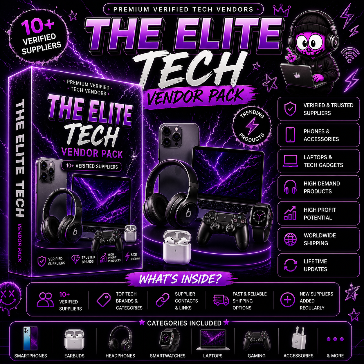 Elite Tech Vendor Pack