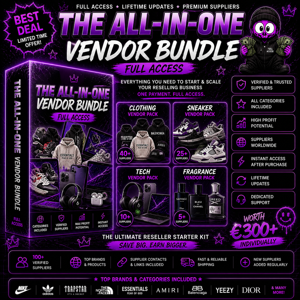 All-In-One Vendor Bundle
