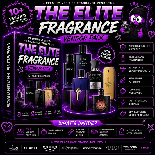 Elite Fragrance Vendor Pack